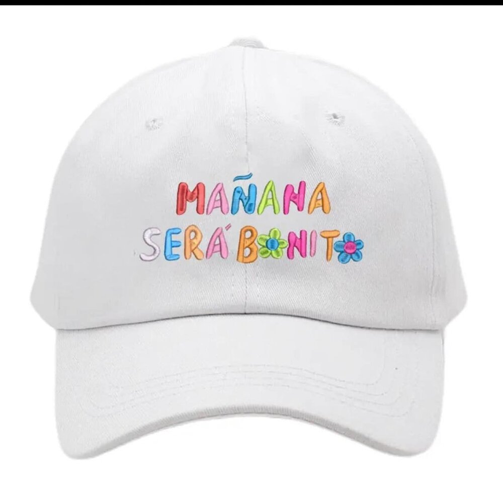 Mañana Será Bonito Embroidered Hat – Cute Trendy Adjustable Cap